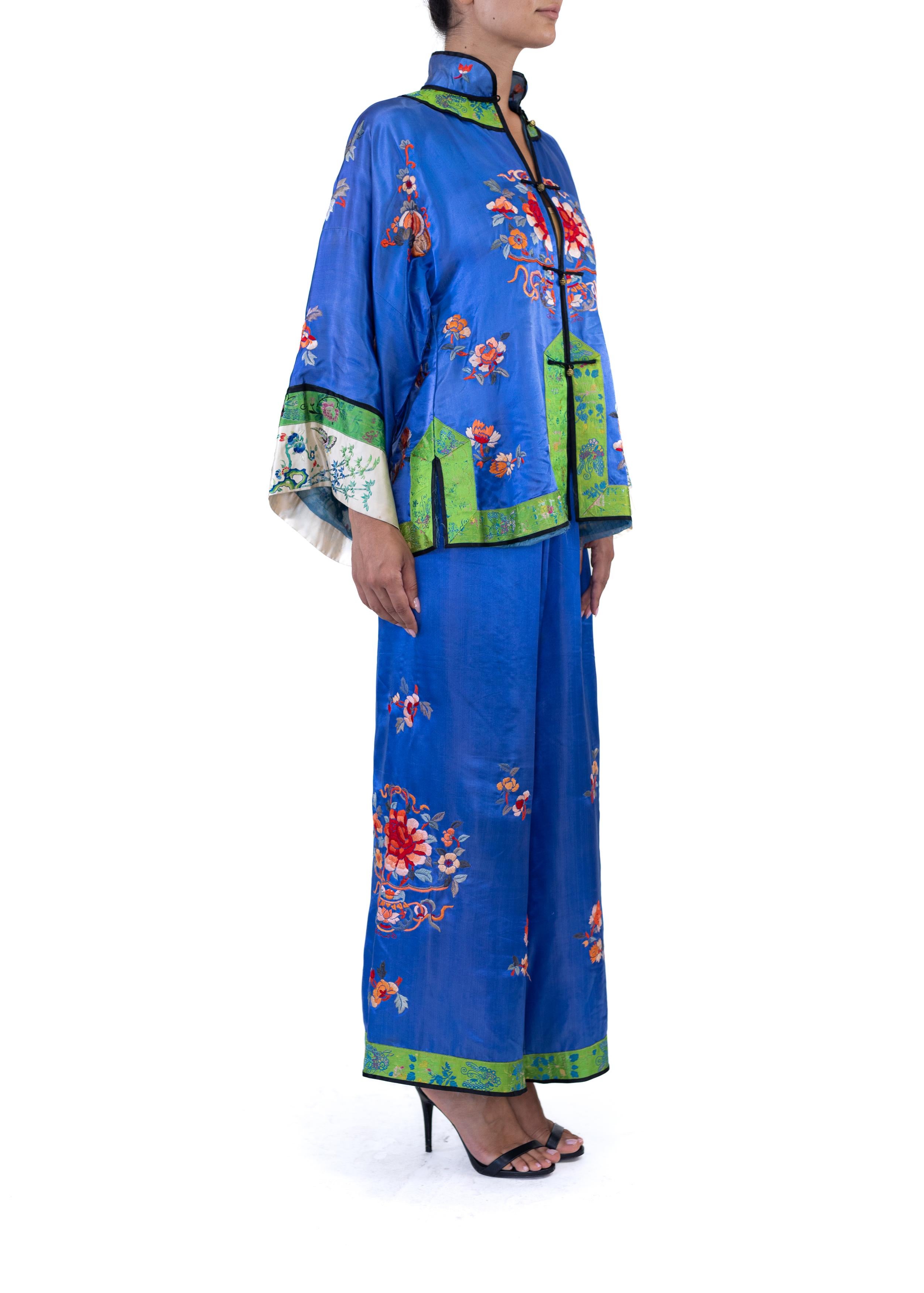 chinese silk nightgown