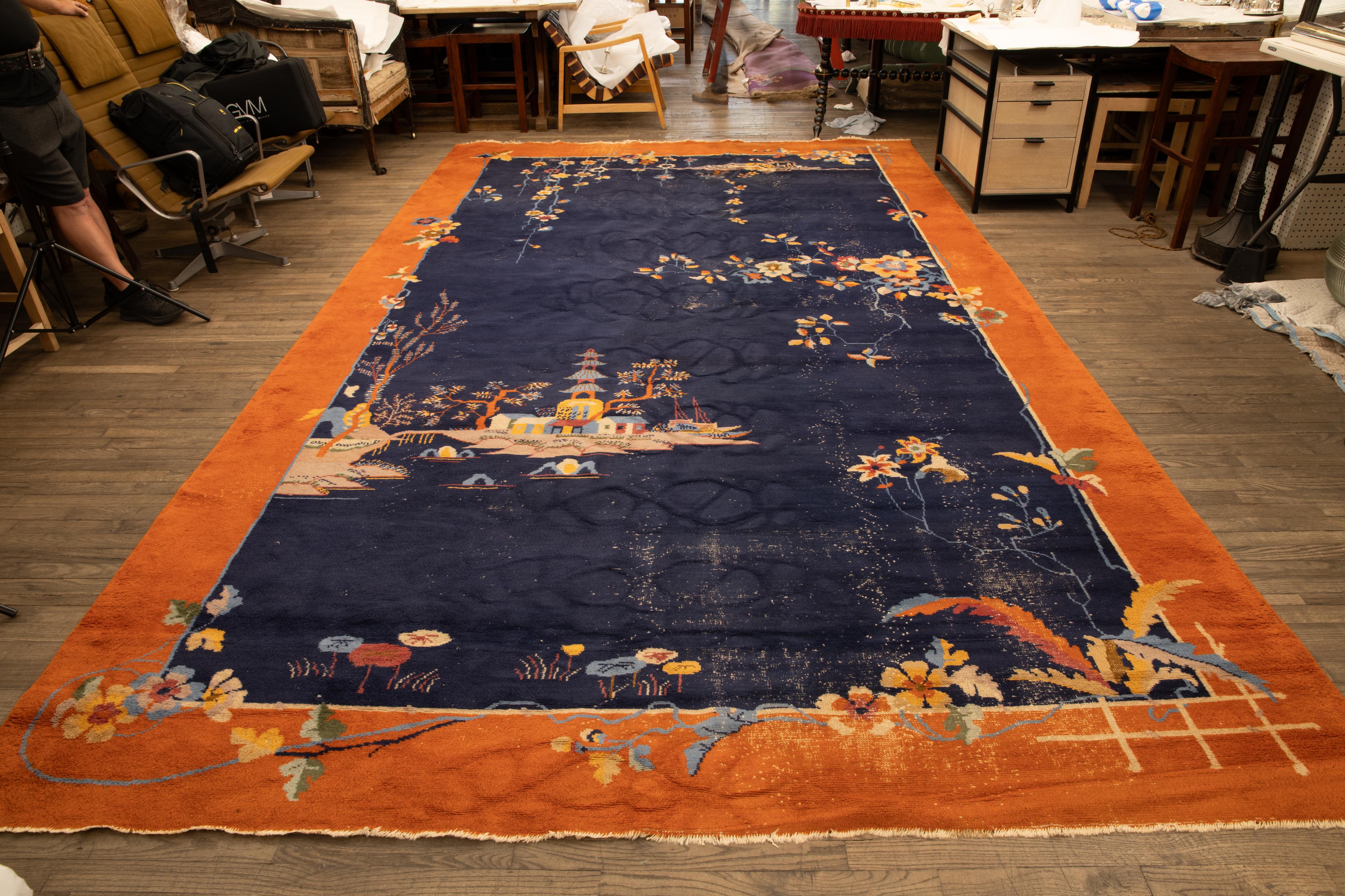 Hand-picked by buyers at Ann-Morris Inc.
1920s Chinese Art Deco Carpet by Nichols Workshop