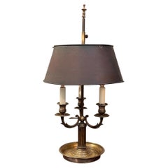 1920s Brass Boulliotte Lamp