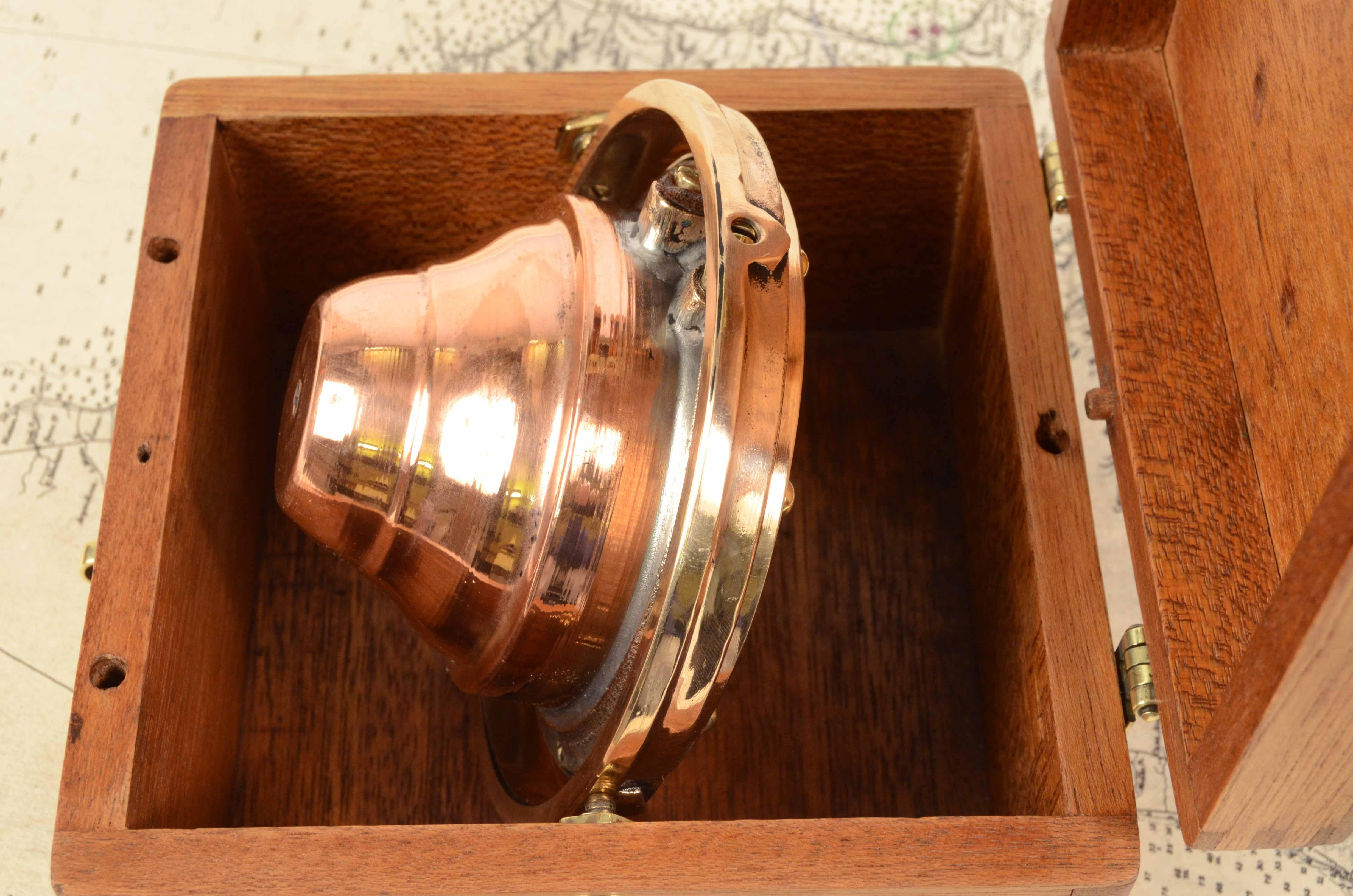 1920s Brass Nautical Dirigo Seattle Compass Antique Marine Navigation Instrument 7