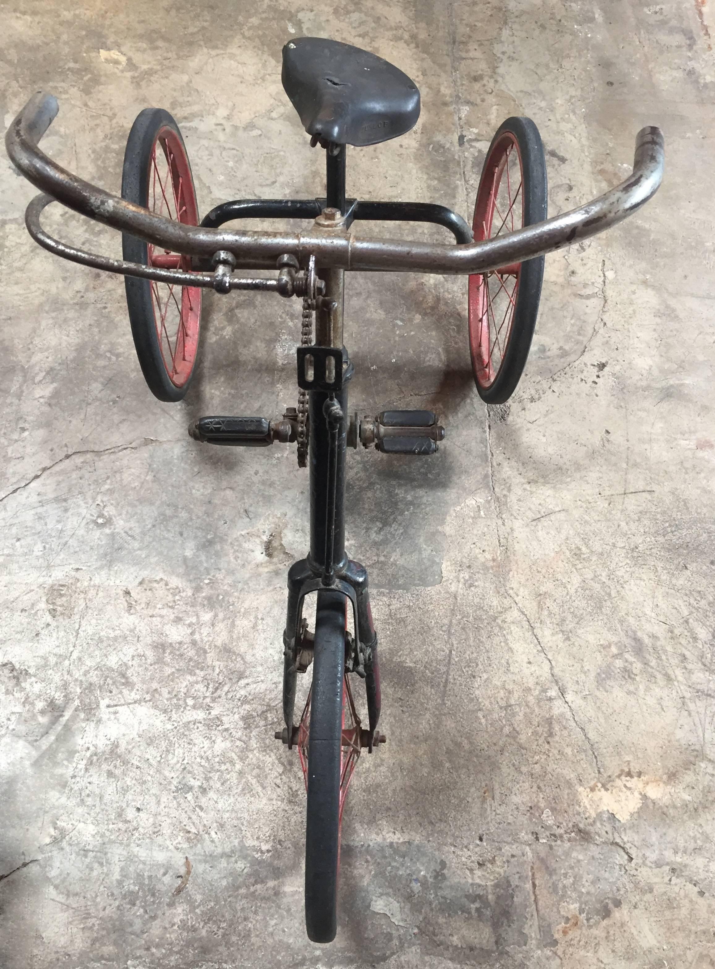 1920s British Dunlop Tricycle Bike 1