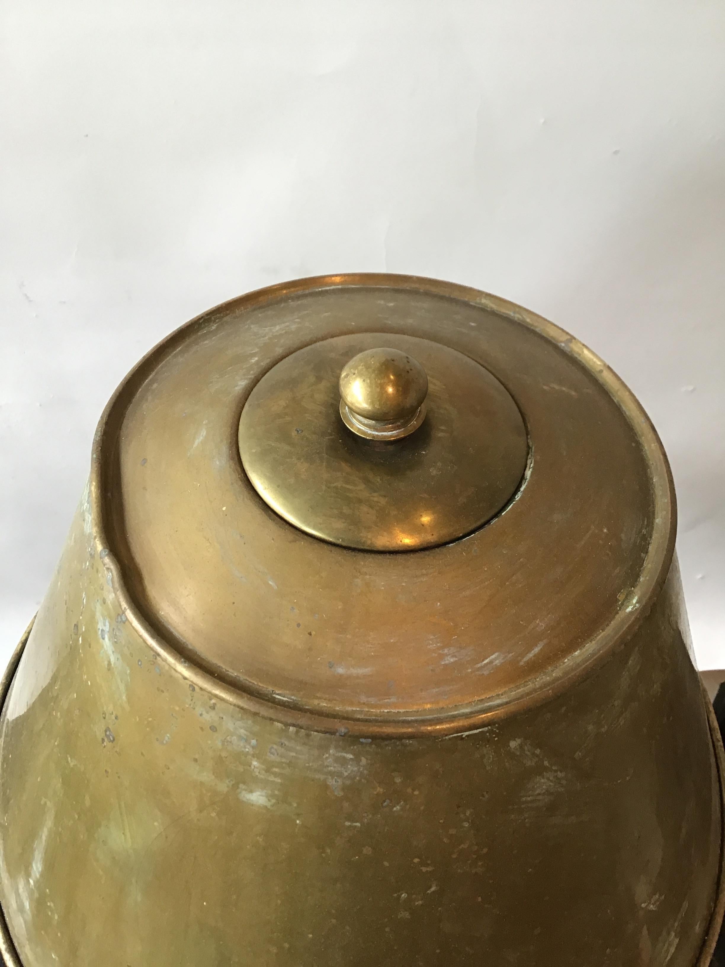 1920s Bronze Bankers Lamp 1