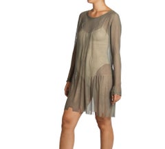 1920S Bronze Chainmail Cocktail Dress