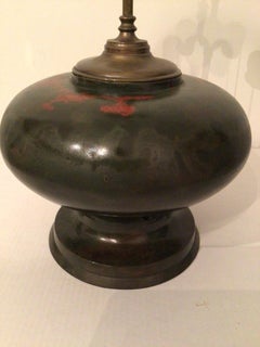 1920s Bronze Table Lamp
