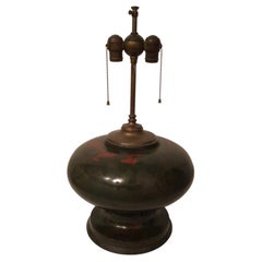 1920s Bronze Table Lamp