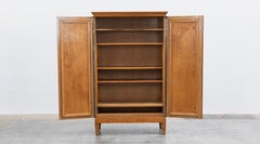 1920s Brown Wood and Radica Wardrobe by Gio Ponti