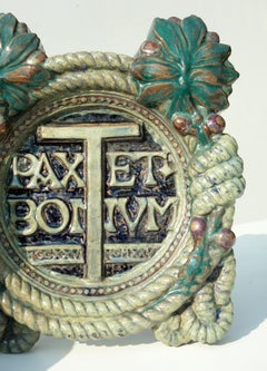 1920er Jahre von Galileo Chini für S. Lorenzo Mugello Liberty Pottery, Italienische Töpferei