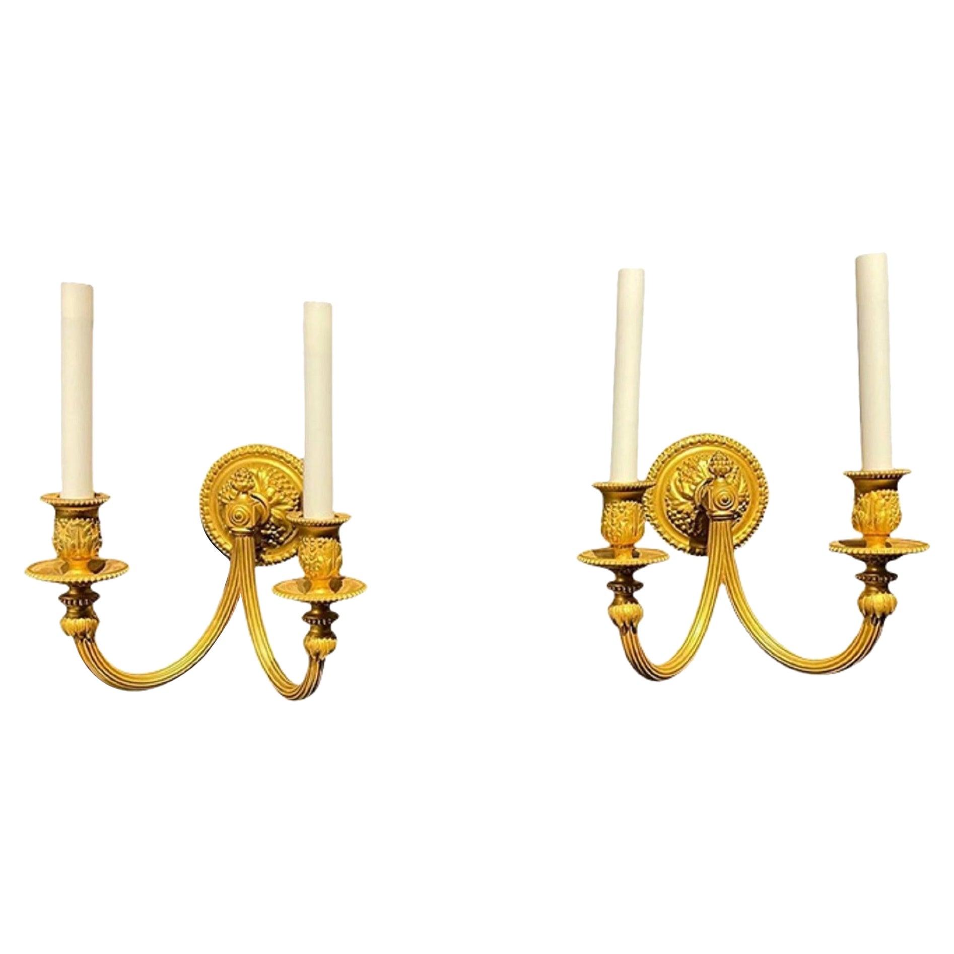 1920’s Caldwell Bronze Sconces