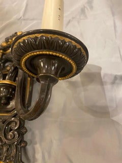 1920’s Caldwell Brown patina Sconces
