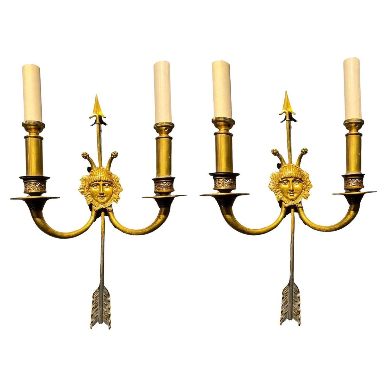 1920’s Caldwell Empire Style Sconces