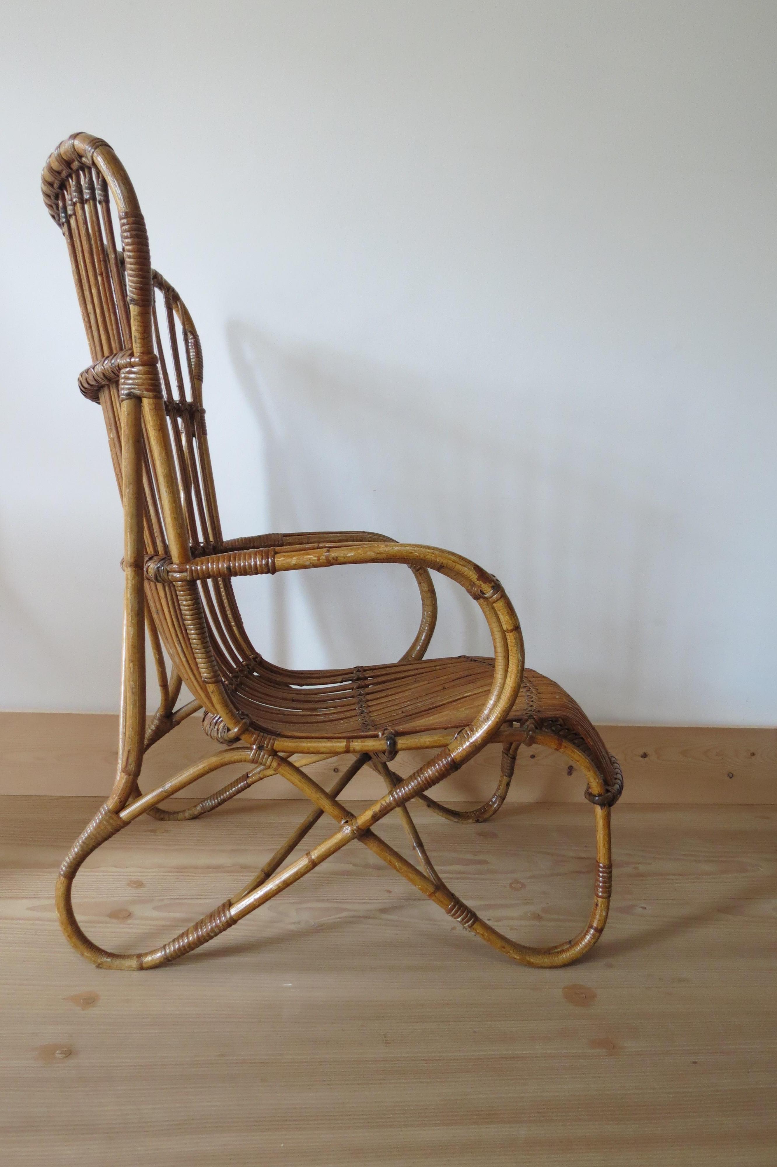 cane beach chair