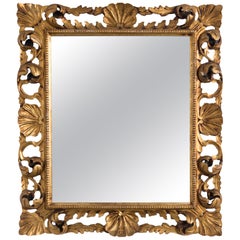 1920s Carved Gilded Mirror