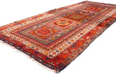 1920's Caucasian Kazak Tribal Carpet