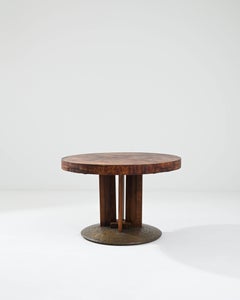 1920s Central European Art Deco Bridge Table