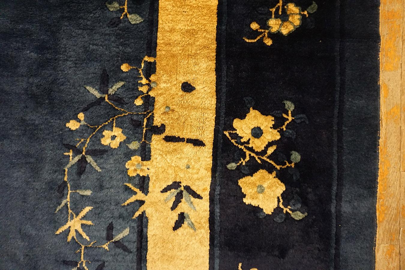 1920s Century Chinese Peking Carpet 9' 6