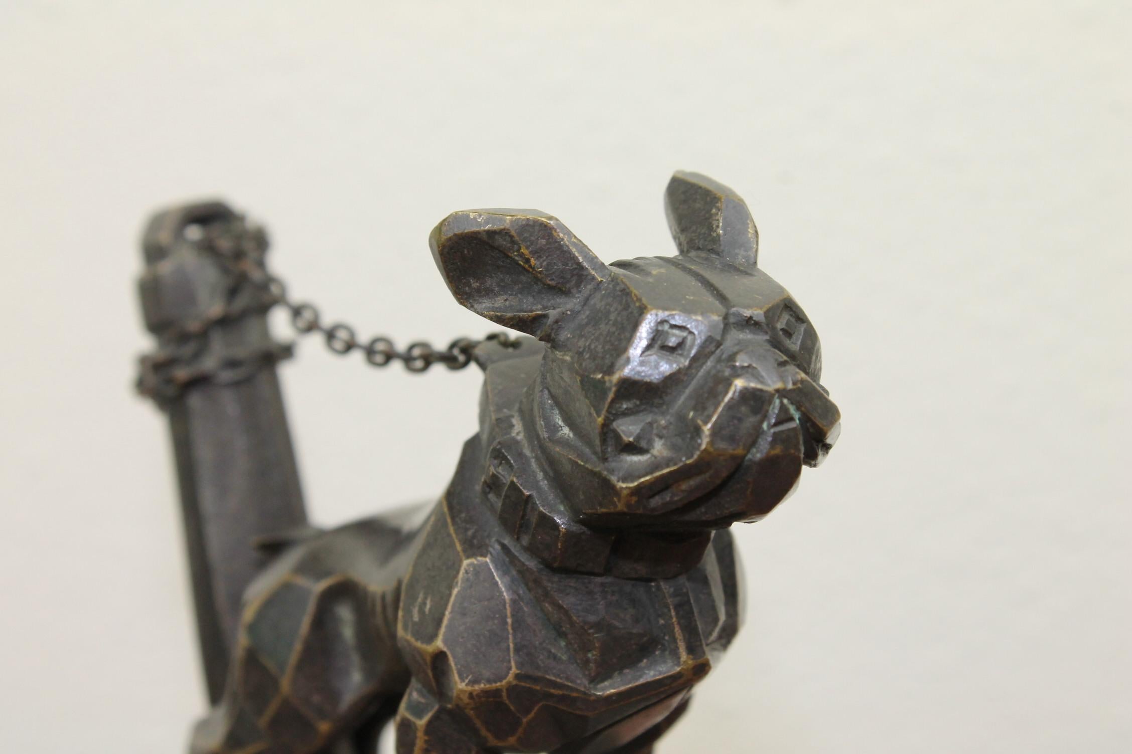 french bulldog hood ornament