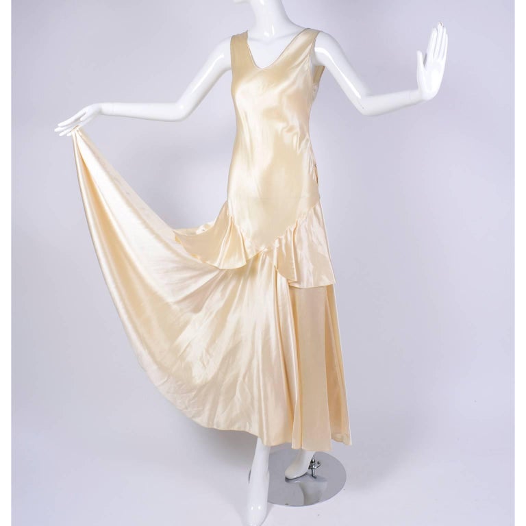 1920 satin dress Boat neck green Great Gatsby satin party dress