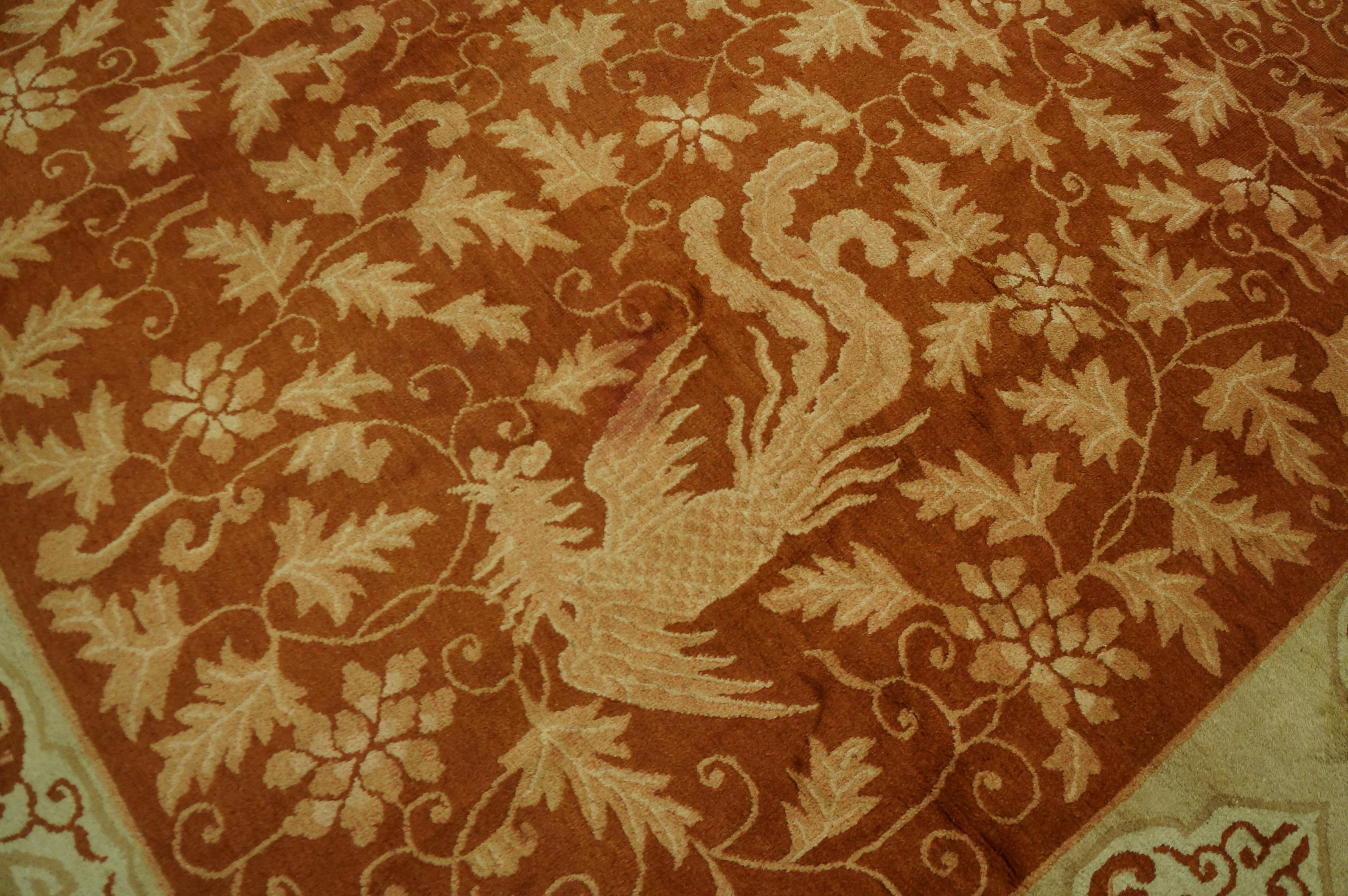 Tappeto Art Deco cinese degli anni '20 ( 10' x 14'2'' - 305 x 412 ) in vendita 4