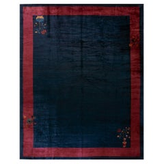 1920s Chinese Art Deco Carpet ( 11' 2''x 14' 2'' - 340 x 432 cm )