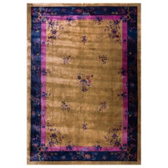 Tappeto Art Deco cinese degli anni '20 ( 11' 9" x 17' - 358 x 518 cm )