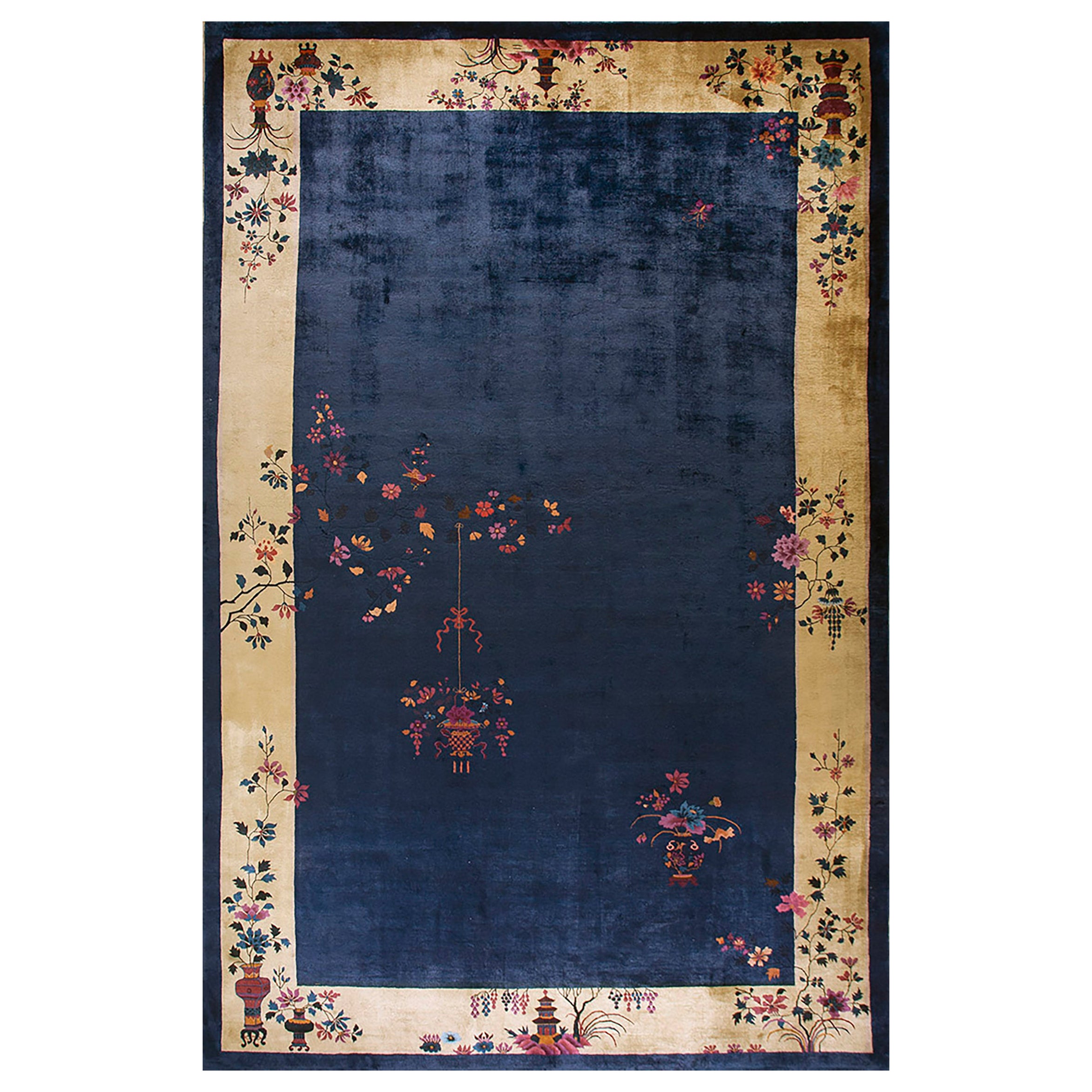 Tapis chinois Art Déco des années 1920 ( 11' x 17' - 335 x 518 )