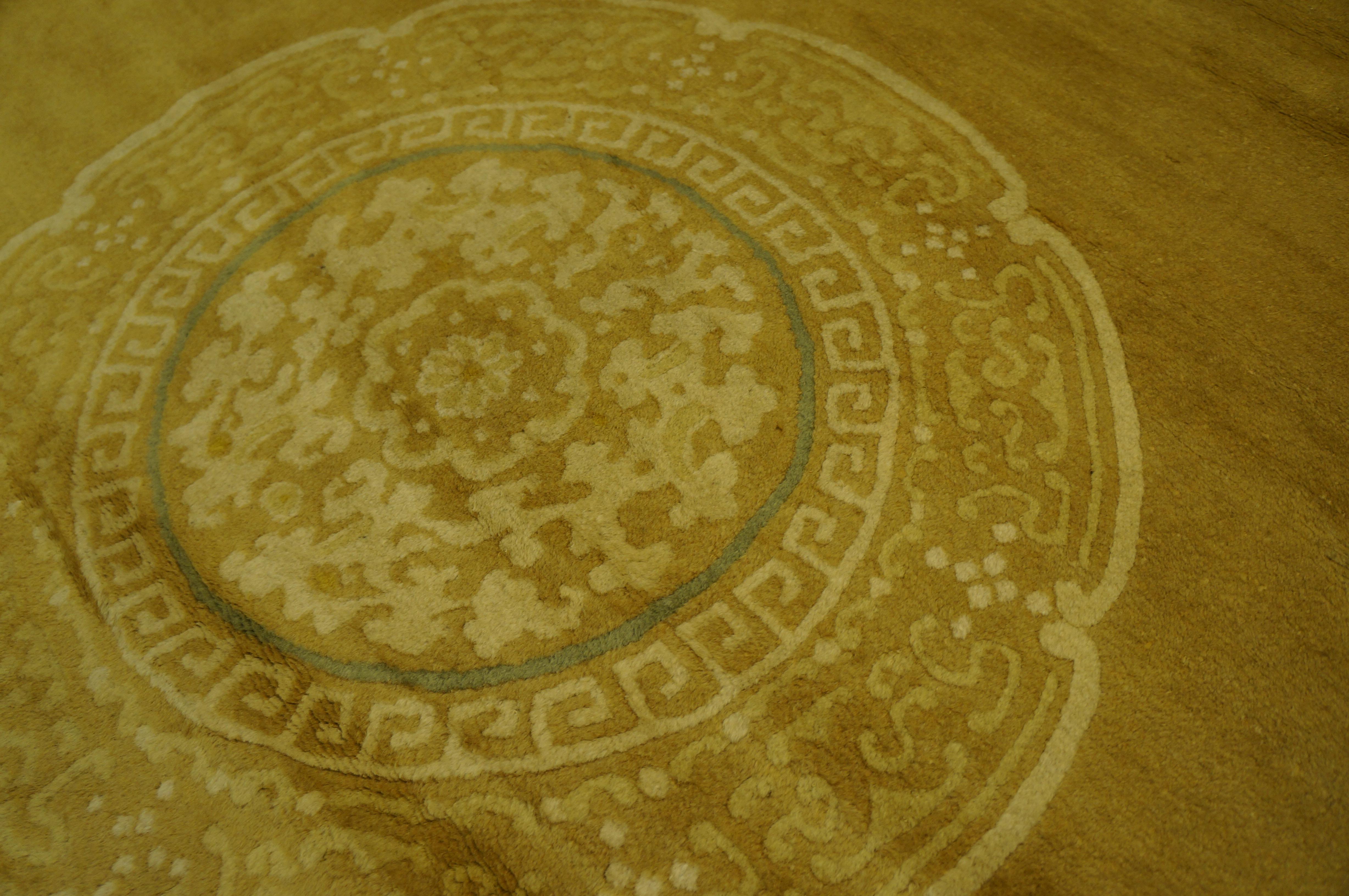 Tapis chinois Art Déco des années 1920 ( 11'4