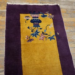1920s Chinese Art Deco Carpet ( 2' x 3'10" - 60 x 118 )
