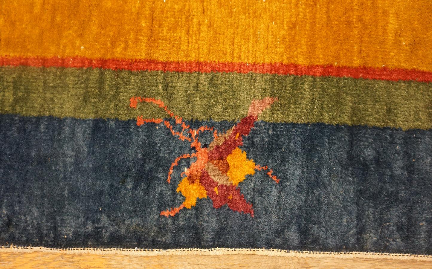 1920s Chinese Art Deco Carpet 4' x 6' 9