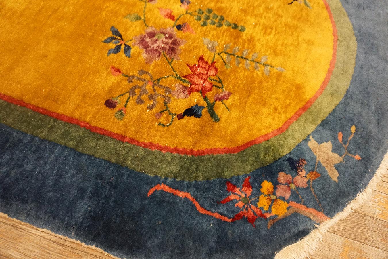1920s Chinese Art Deco Carpet 4' x 6' 9