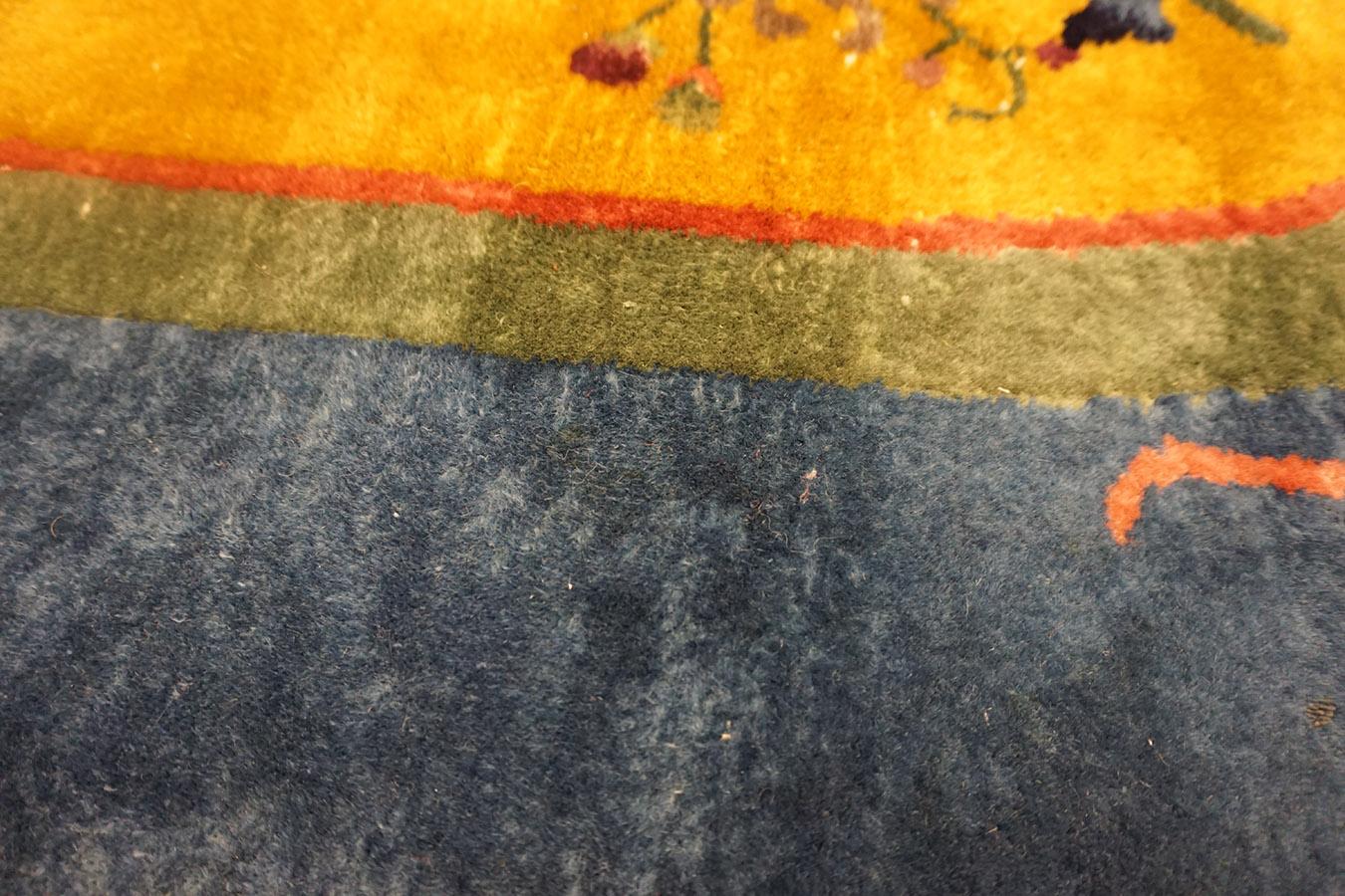 1920s Chinese Art Deco Carpet 4' x 6' 9