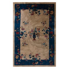 1920s Chinese Art Deco Carpet ( 5' x 7'10" - 143 x 238 cm )