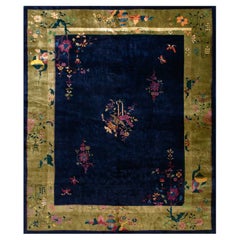 1920s Chinese Art Deco Carpet ( 7
 10

 x 9
 6" - 240 x 290 cm )