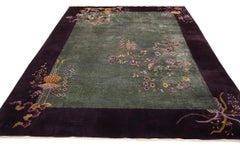 1920er Jahre Chinesisch Art Deco Teppich (7'11" x 9' 4").