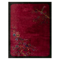 1920s Chinese Art Deco Carpet ( 8' 10'' x 11' 6'' - 270 x 350 cm )