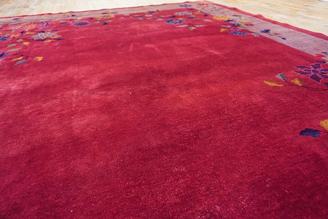 1920s Chinese Art Deco Carpet 8' 9
