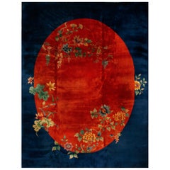 1920s Chinese Art Deco Carpet ( 8'8" x 11'4" - 265 x 345 cm )