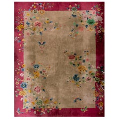1920s Chinese Art Deco Carpet ( 8'8' 'x 11'6'' - 265 x 350 )