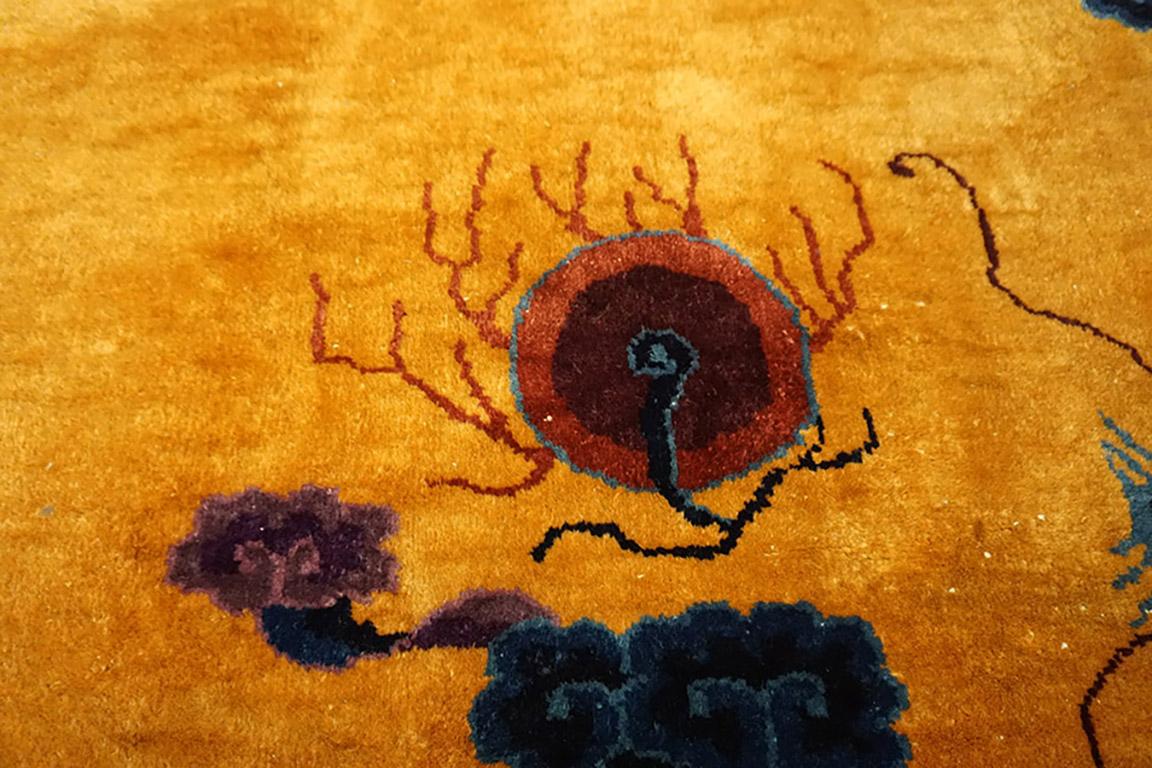 Tapis chinois Art Déco des années 1920 8'x 9' 7