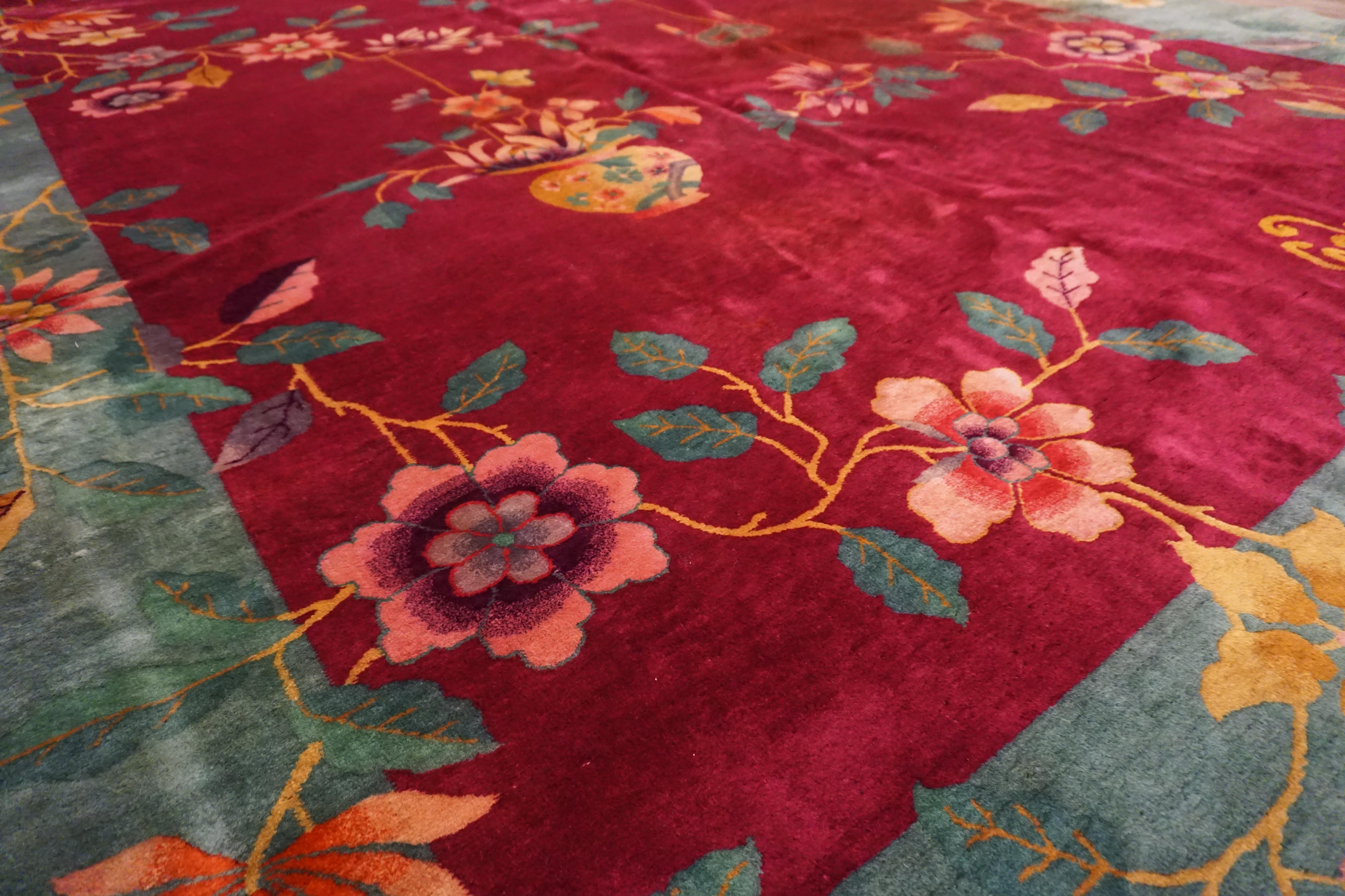 1920s Chinese Art Deco Carpet ( 9' 8'' x 14' 3''  - 295 x 435 )