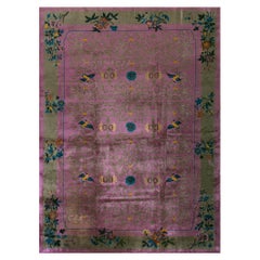 1920s Chinese Art Deco Carpet ( 9' 9'' x 13' 8'' - 295 x 415 cm )