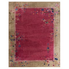 1920s Chinese Art Deco Carpet ( 9' x 11' 6" - 275 x 350 cm )