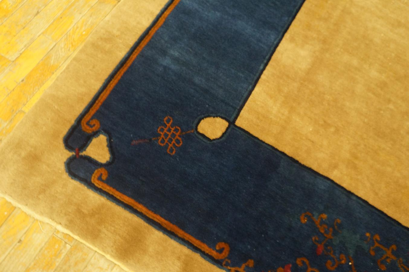 1920s Chinese Art  Deco Carpet ( 9' x 11' 8