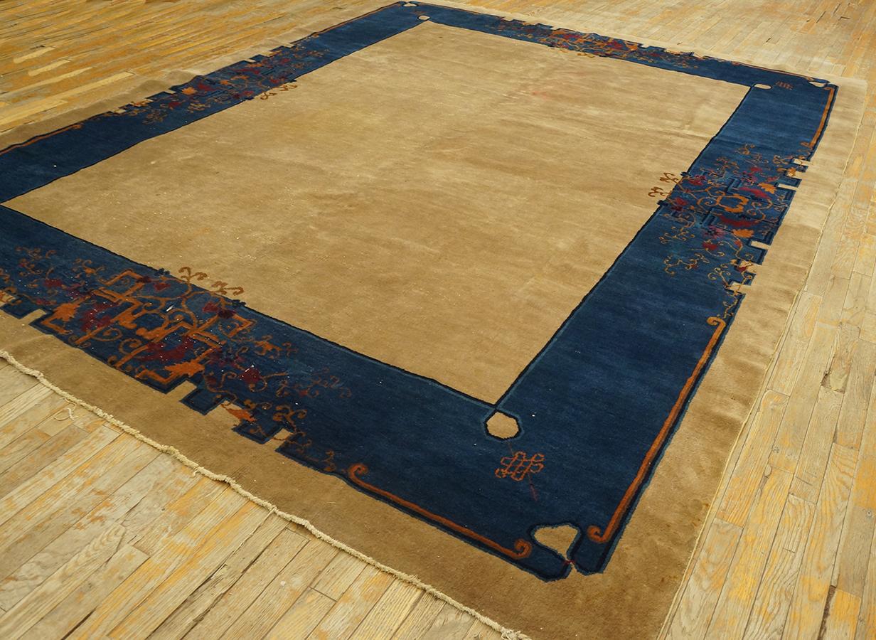 1920s Chinese Art  Deco Carpet ( 9' x 11' 8