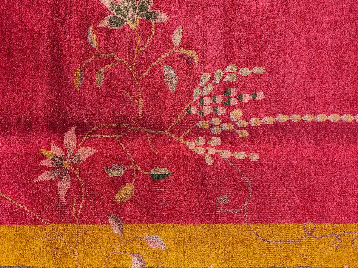 1920s Chinese Art Deco Carpet ( 9' x 11'8