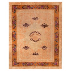 Tapis chinois Art Déco des années 1920 ( 9' x 11'8" - 275 x 355 )