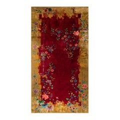 Tappeto Art Deco cinese degli anni '20 ( 9' X 17' - 275 x 518 )