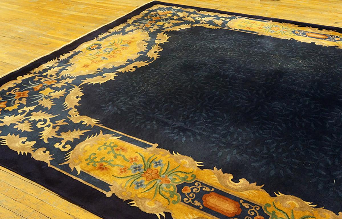 1920s Chinese Art Deco Carpet ( 9'6