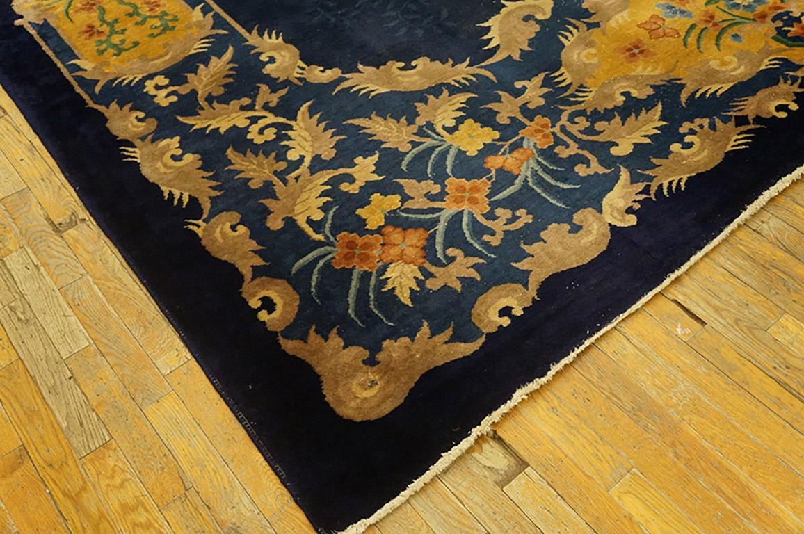 1920s Chinese Art Deco Carpet ( 9'6