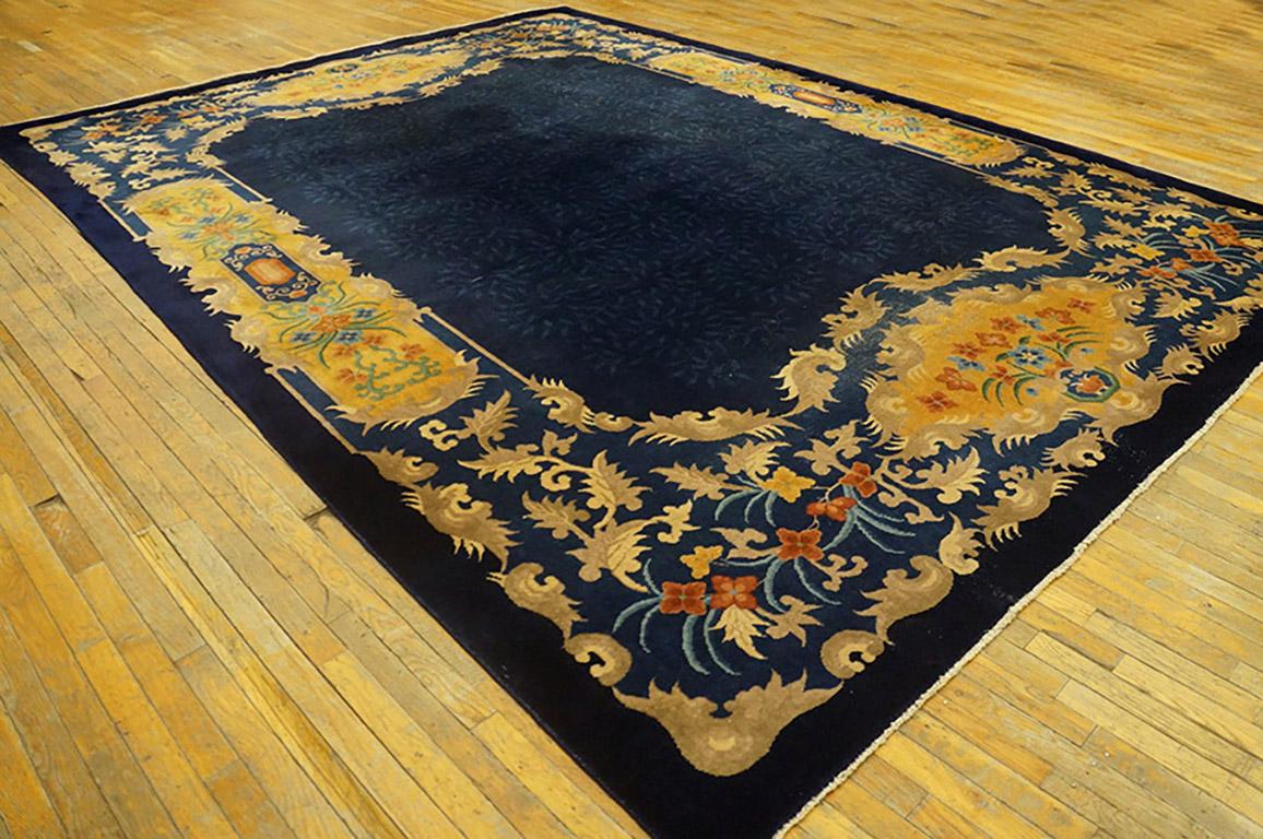 1920s Chinese Art Deco Carpet ( 9'6