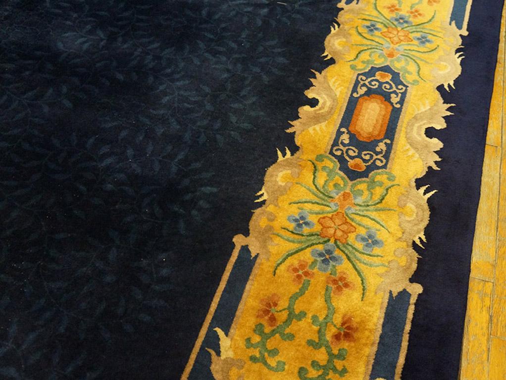1920s Chinese Art Deco Carpet ( 9'6